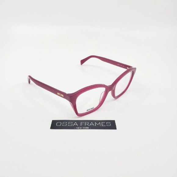 BRAND NEW MOSCHINO MOS517 QHO RED EYEGLASSES - Picture 7 of 12